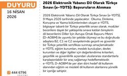 ÖSYM'den Türkiye'de bir ilk: e-YDTS başvuruları açıldı