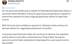 Pakistan Başbakanı Şerif'ten ABD Başkanı Trump'a ateşkes teşekkürü