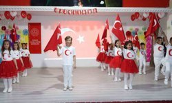 Pasinler'de 23 Nisan coşkuyla kutlandı