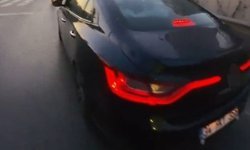 Pendik'te tehlikeli anlar: Yaya geçidinde yavaşlamayan sürücüye ceza yağdı