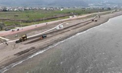 Plajlar yaza hazır hale getiriliyor