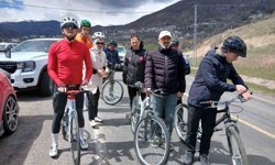 Posof'ta bisiklet turu etkinliği
