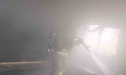 Reyhanlı'da yanan ev kullanılmaz hale geldi