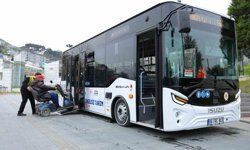 Samsun'da Engelsiz Turizm Otobüsü hizmette