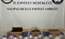 Samsun'da kaçak alkol operasyonu: 60 litre etil alkol ele geçirildi