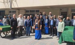 Şarköy'de seyyar satıcılardan belediye önünde açıklama