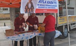 Şehit öğretmen ve öğrenciler için lokma hayrı