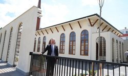 Selçuklu mahallesinin butik Hayrat Cami'si tamamlandı