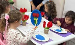 Sincan Belediyesi kreşinde 'ilkbahara merhaba' etkinliği