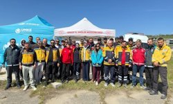 Sinop'ta ambulans sürücülerine havalimanında eğitim