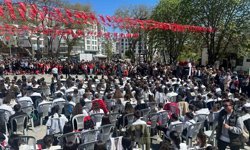 Sinop'ta maarifin kalbinde çocuk: 500 öğrenciden Türk marşları