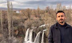 Sivas'ın doğa harikası Sızır Şelalesi coştu