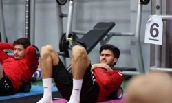 Sivasspor salonda çalıştı