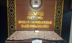 Sivas'ta binlerce uyuşturucu hap ele geçirildi