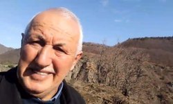 Sivas'ta dağ keçileri muhtarın cep telefonu kamerasına yakalandı