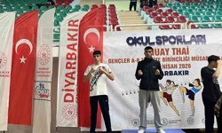 Siverekli sporcu Muay-Thai Türkiye Şampiyonası'nda ikinci oldu