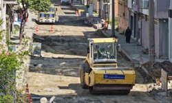 Söke'de yol yenileme çalışması başladı
