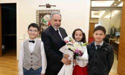 Talas'ta küçük başkan büyük mesajlar verdi