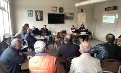 Tavşanlı'da üreticilere yönelik bilgilendirme eğitimi
