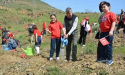 TBMM'nin 106. yılında 106 fidan toprakla buluştu