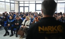 Tekirdağ'da Üniversite öğrencilerine Narko gençlik bilgilendirmesi