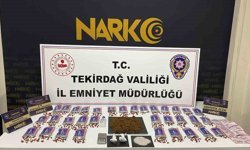 Tekirdağ'da uyuşturucuya geçit yok: 166 şüpheliye işlem, 10 tutuklama