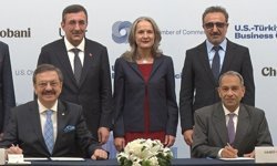 TOBB Başkanı Hisarcıklıoğlu: 'Türkiye'de ve ABD'de ticaret ve yatırım ilişkilerini güçlendirmeye yönelik çok sayıda etkinliği birlikte hayata geçiriyoruz'