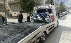 Trafik denetiminde 2 motosiklet sürücüsüne 254 bin TL ceza