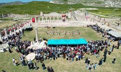 Tripolis Antik Kenti çocukların bayramına ev sahipliği yaptı