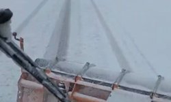 Tunceli'nin ilçelerinde kar etkili oldu