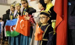 Türk ve Azeri kardeşler 23 Nisan coşkusunu Çameli'nde birlikte yaşadı