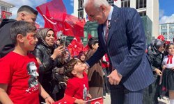 Ümraniye'de 23 Nisan coşkusu yaşandı