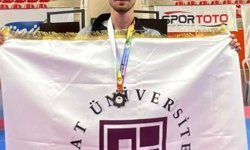 Ünilig Taekwondo'da Fırat Üniversitesi'ne bronz madalya
