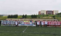 Üniversiteli sporculardan Filistin ve Gazze'ye özgürlük etkinliği