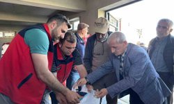 Üreticilere hibe destekli ayçiçeği tohumu dağıtıldı