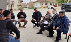 Uşak'ta İl Tarım ve Orman Müdürlüğü ekipleri üreticilerle bir araya geldi