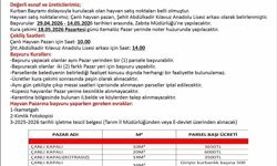 Uşak'ta kurban satış yerleri belli oldu