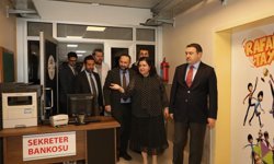 Vali Musa Işın, ÇÖZGEM'de incelemelerde bulundu