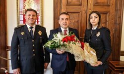 Vali Sözer, Polis Haftası dolayısıyla teşkilat mensuplarını kabul etti