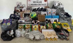 Van'da gümrük kaçağı malzeme ele geçirildi