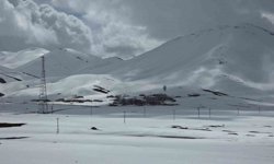 Van'da iki mevsim bir arada