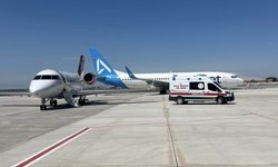 Vanlı iki çocuk için ambulans uçak havalandı