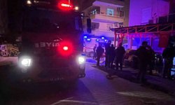 Yatağan'da bir bisiklet tamirhanesinde yangın paniği