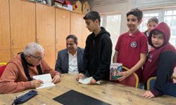 Yazar Cuma Karataş okurları ile buluştu