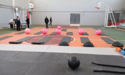 Yenilenen Tavşancıl Spor Salonu kapılarını açtı