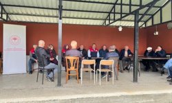 Yeşiltepe'de üreticilerle tarım ve destek buluşması