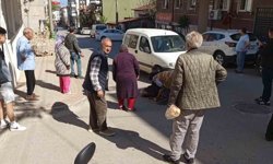 Yolun karşısına geçerken ticari aracın çarptığı yaşlı kadın hayatını kaybetti