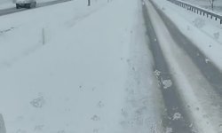 Yozgat'ta karayolları ekipleri kar mesaisinde