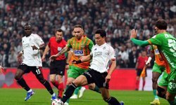 Ziraat Türkiye Kupası: Beşiktaş: 1 - Corendon Alanyaspor: 0 (İlk yarı)