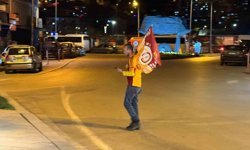 Zonguldak'ta taraftarlar Galatasaray'ın galibiyetini kutladı